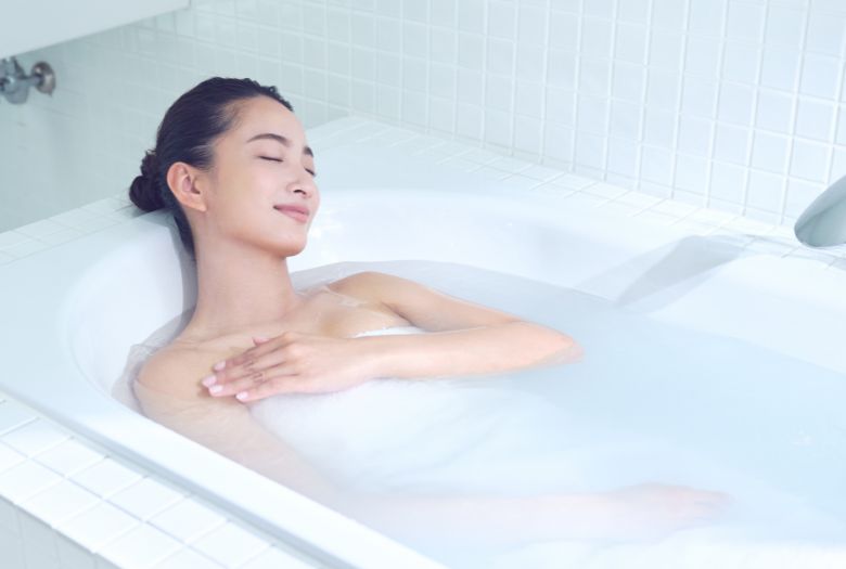 肌あたりの柔らかいシルキーバスを楽しめる