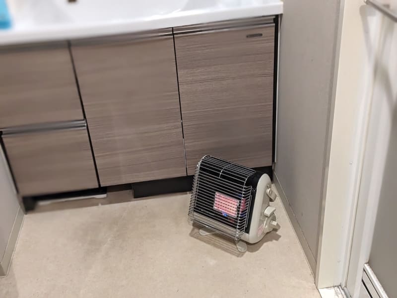 電源がない場所でもサッと使えるのが便利。防災用として用意するのも良さそうです