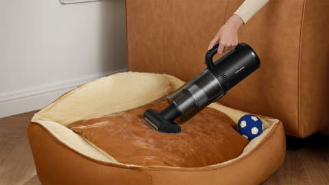 水拭きできる1台4役コードレス掃除機 布団&ハンディクリーナーにも