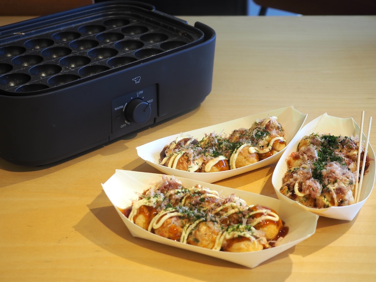 最新ホットプレートでたこ焼きを食べ比べしてみた