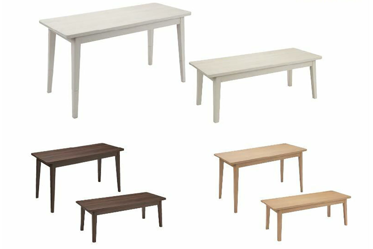 ユアサプライムス「ソファに合わせる2wayこたつ フェリス120E」