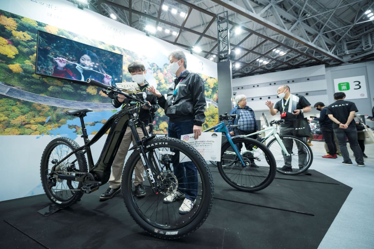 最新e-bikeも多数試乗できる