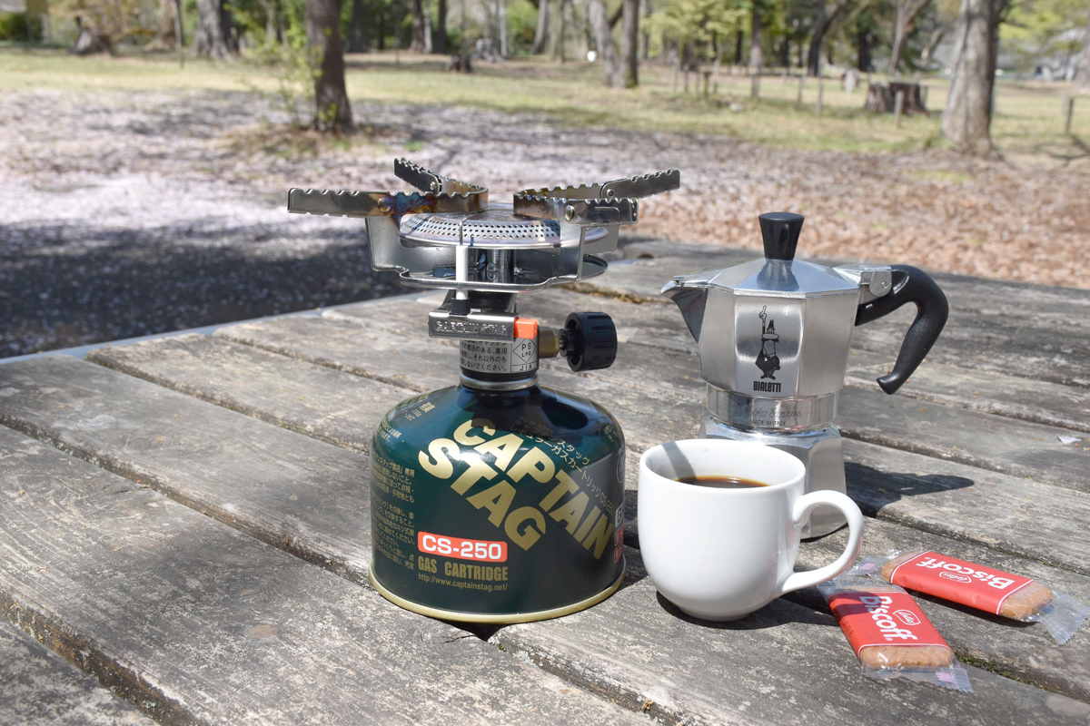 アウトドア初心者がシングルバーナーでコーヒーを淹れてみた