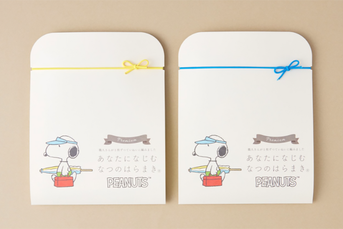 パッケージも夏を感じるデザインとした