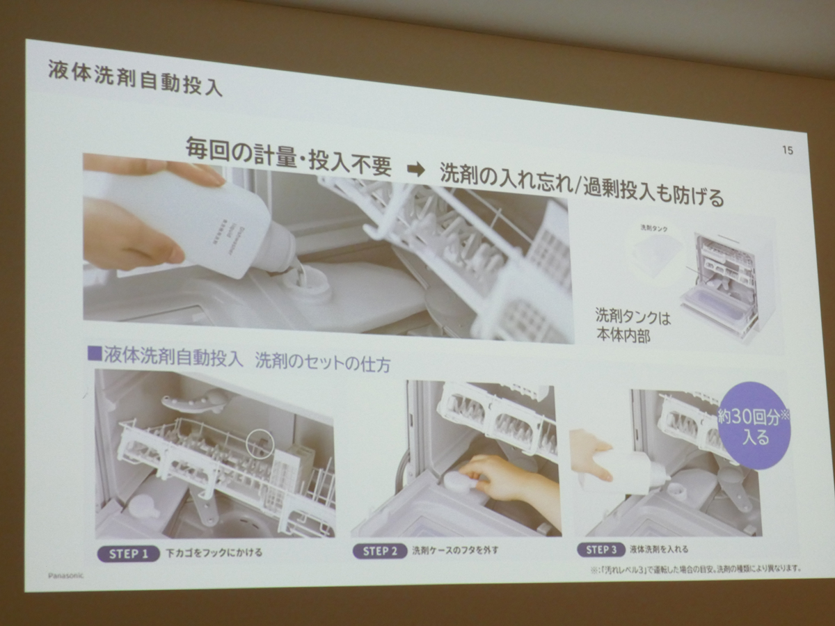 投入の手間を省く