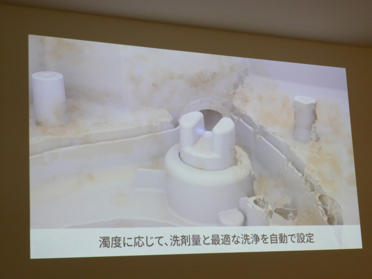 濁度を検知する汚れセンサー