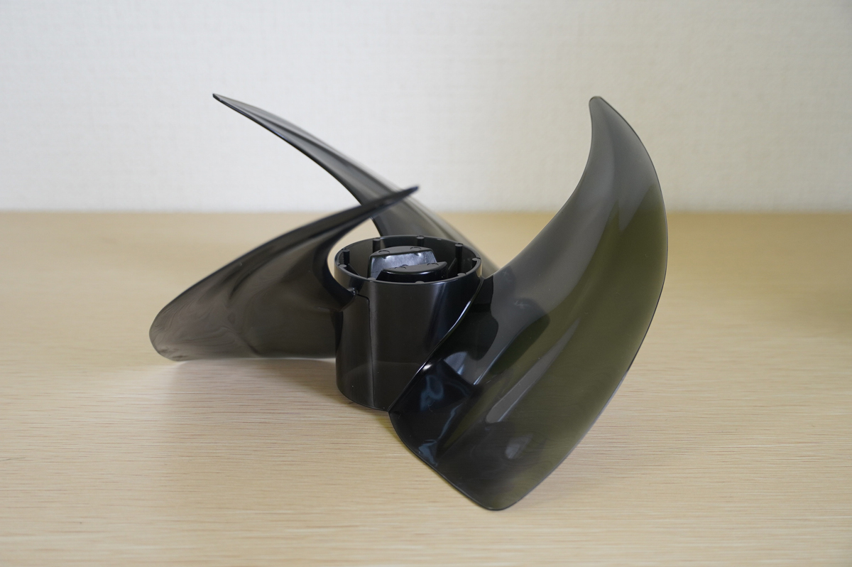 効率よくパワフルな風を生み出せるネイチャーウイング