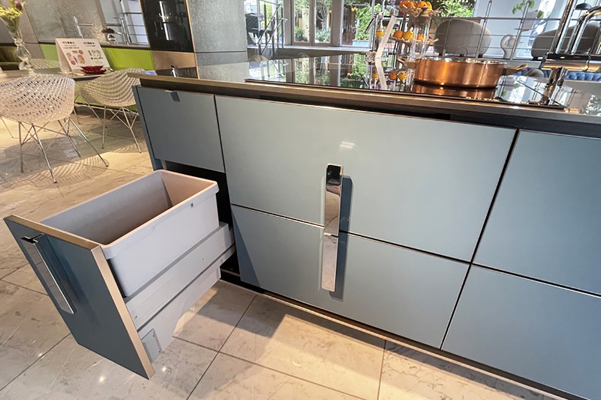 ダストボックスも絶妙な位置にある