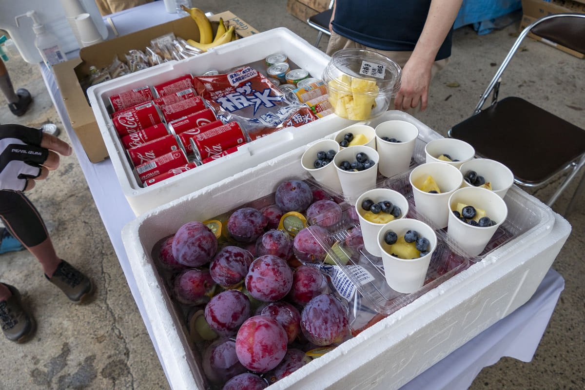 2回目のエイドステーション