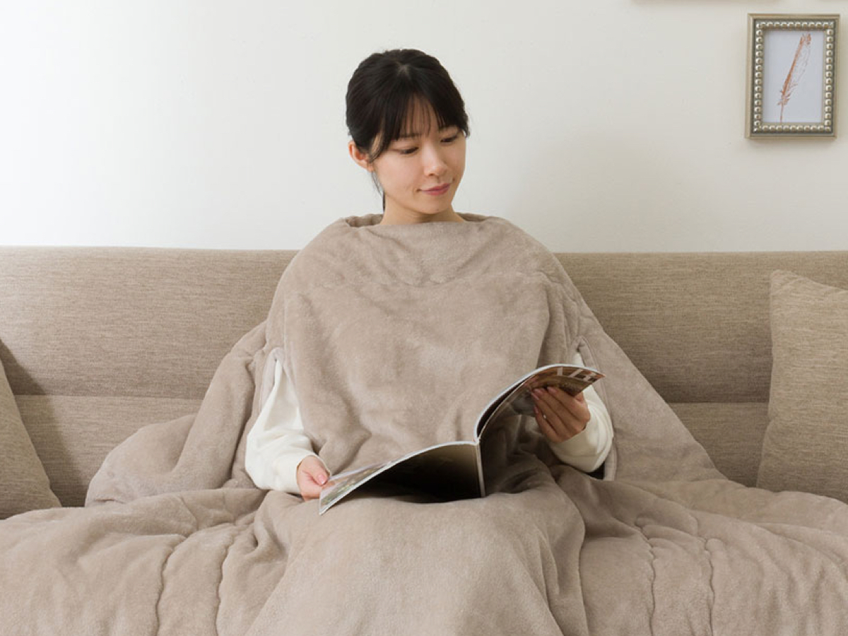 腕を出せるから様々な作業がしやすい