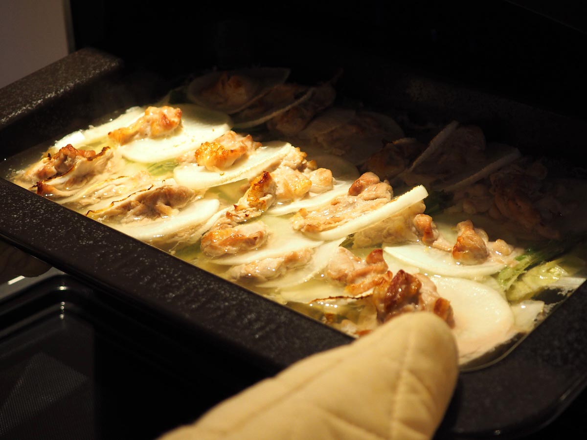 20〜25分くらいで焼き上がった