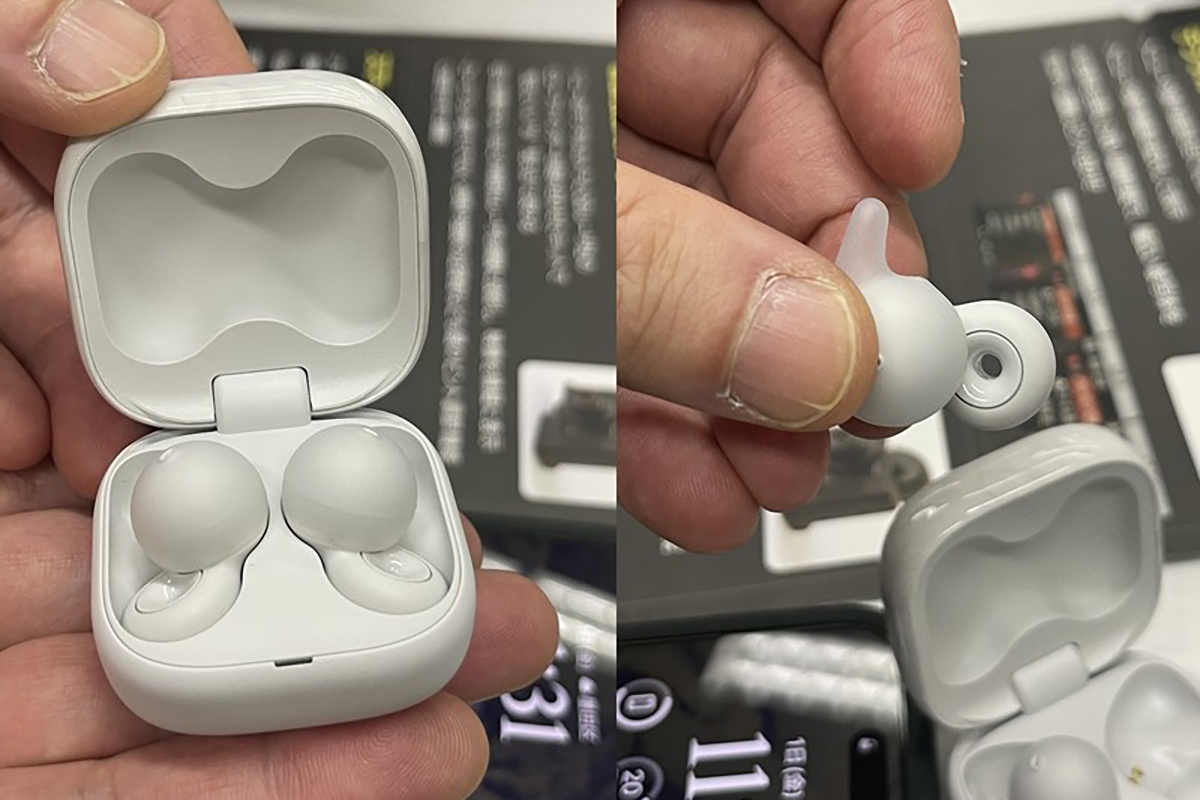 10月に発売されたばかりの完全ワイヤレス型ヘッドホン「LinkBuds Open(リンクバッズ オープン)」。耳をふさがない構造のため、ヘッドホンをしていても周囲の音が自然に聞こえる