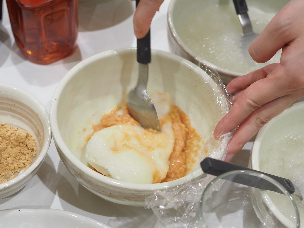 平野レミさん考案の「明太バターもち」参加者全員から好評