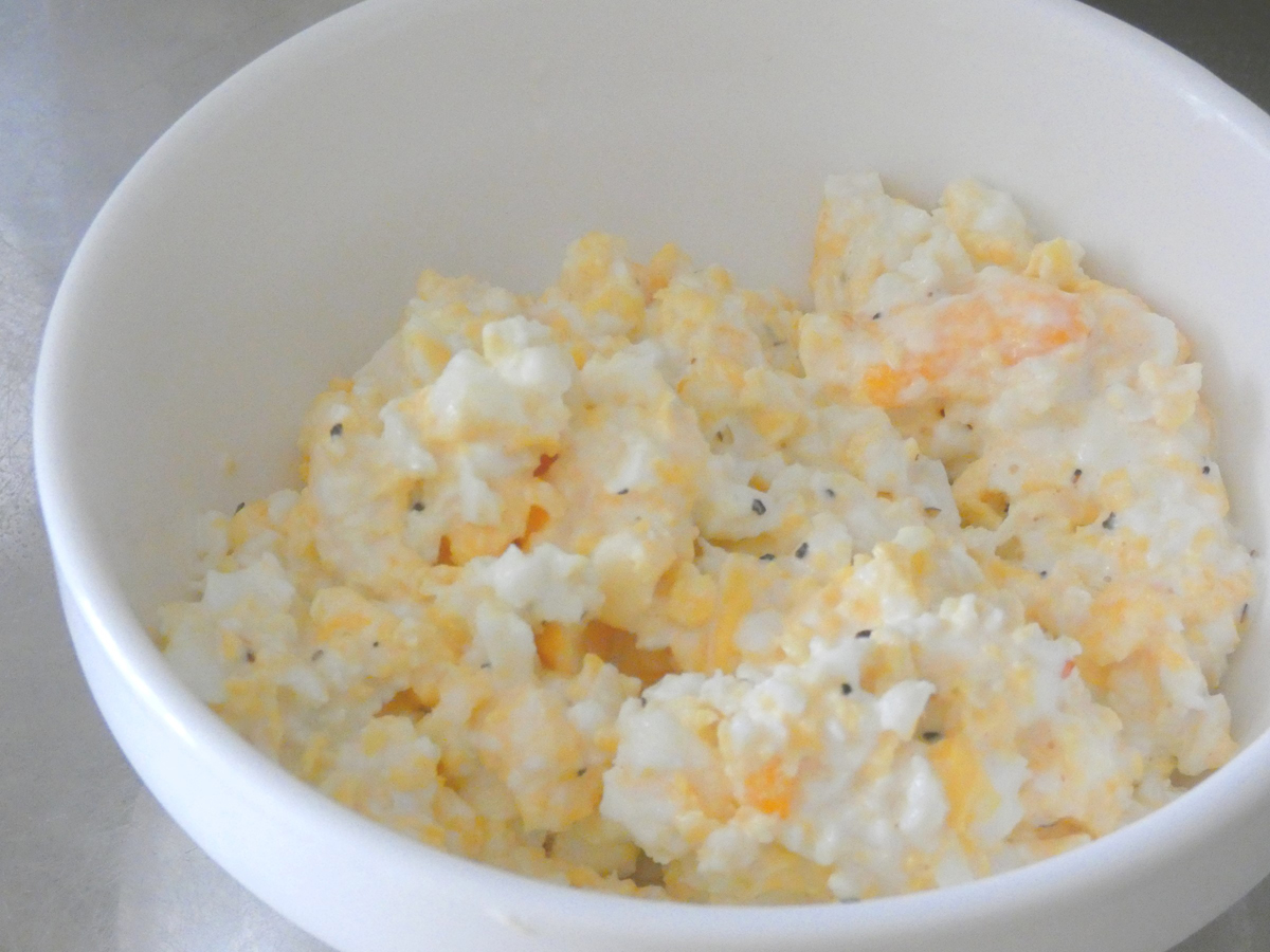 たまごサラダとしてもそのまま食べられる