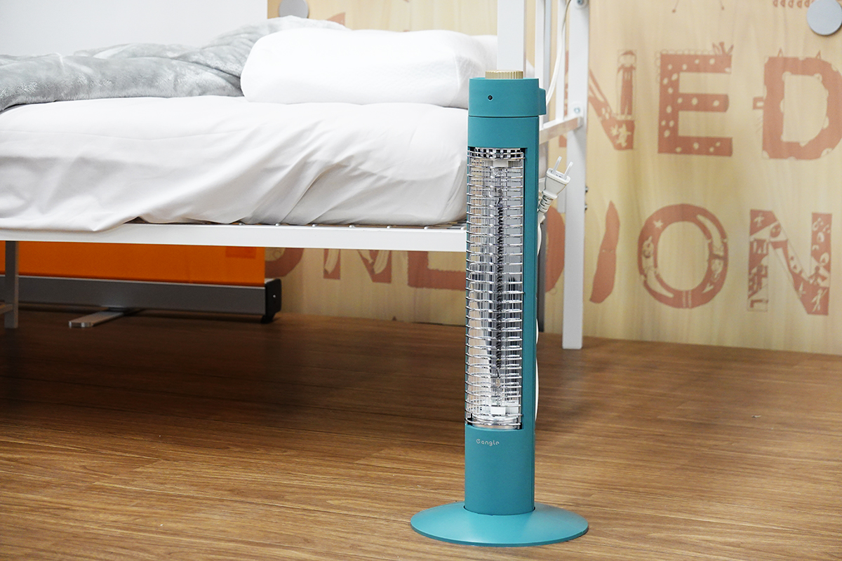 設置場所を選ばないコンパクトな縦型デザイン