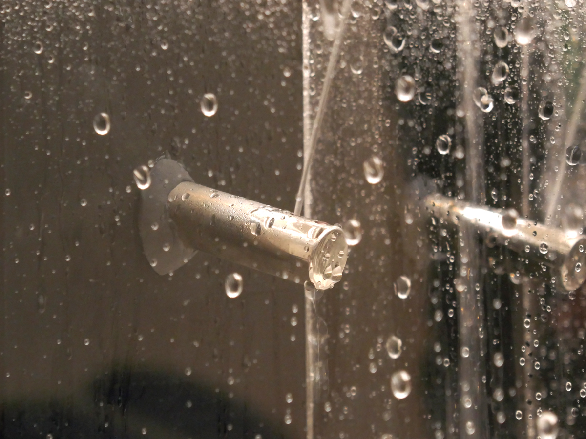 ソフトモードでの吐水の様子