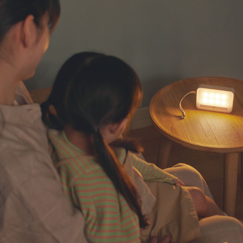 ランタンは弱点灯で最大72時間照らす