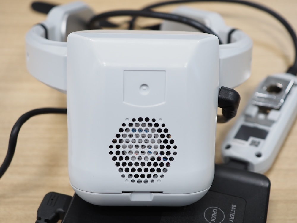 ラジエーターが搭載されているネック部の後部