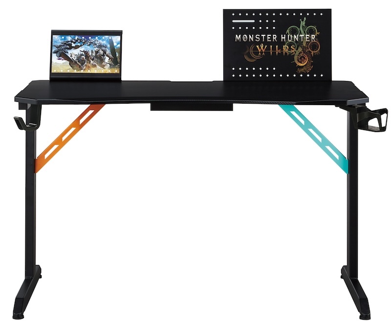 ゲーミングデスク「モンスターハンターワイルズ」