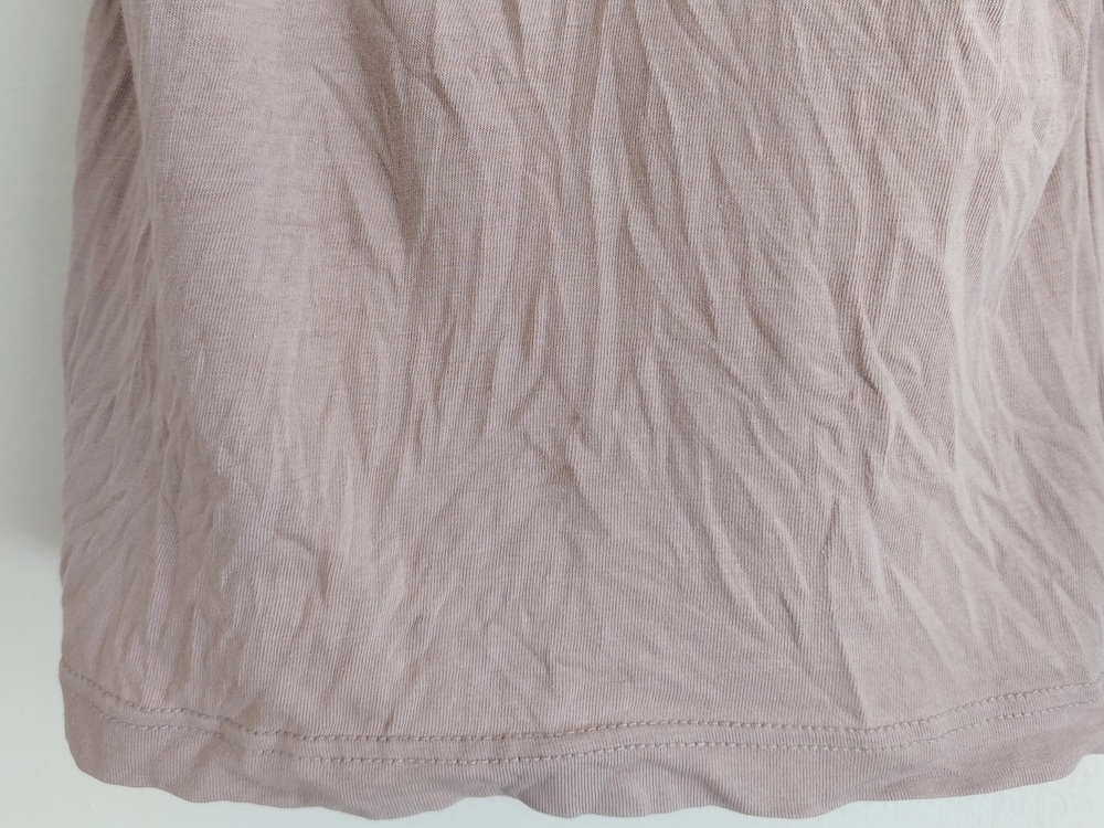 しわしわの薄手の綿素材