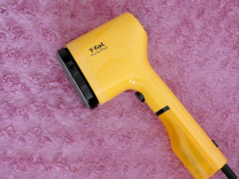 楽しく手軽に使える衣類スチーマー