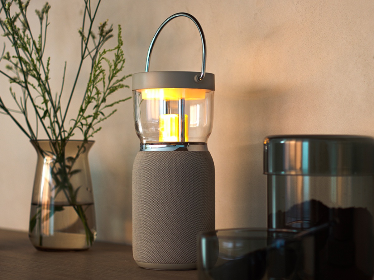 光と音でリラックスした空間を作り出す