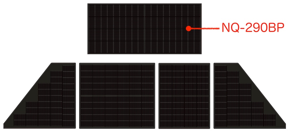 「BLACKSOLAR ZERO」シリーズに、スリムタイプ「NQ-290BP」がラインナップ