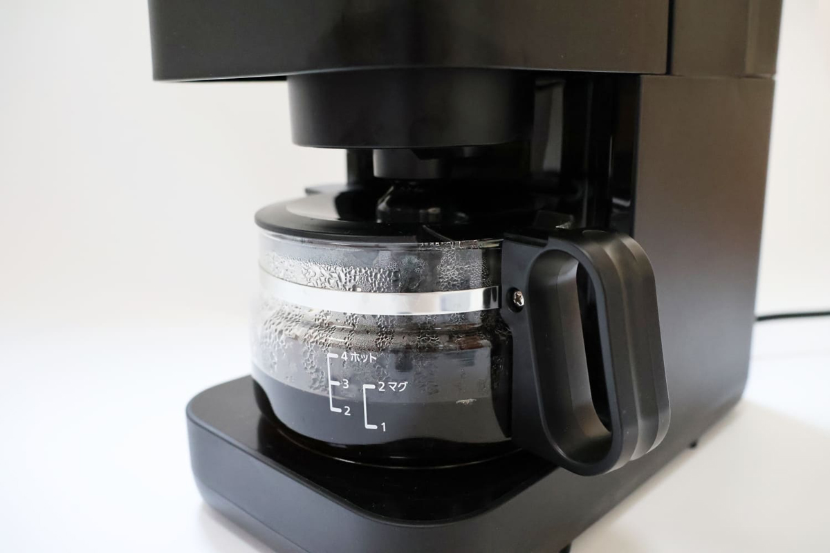 抽出後は自動で保温になります