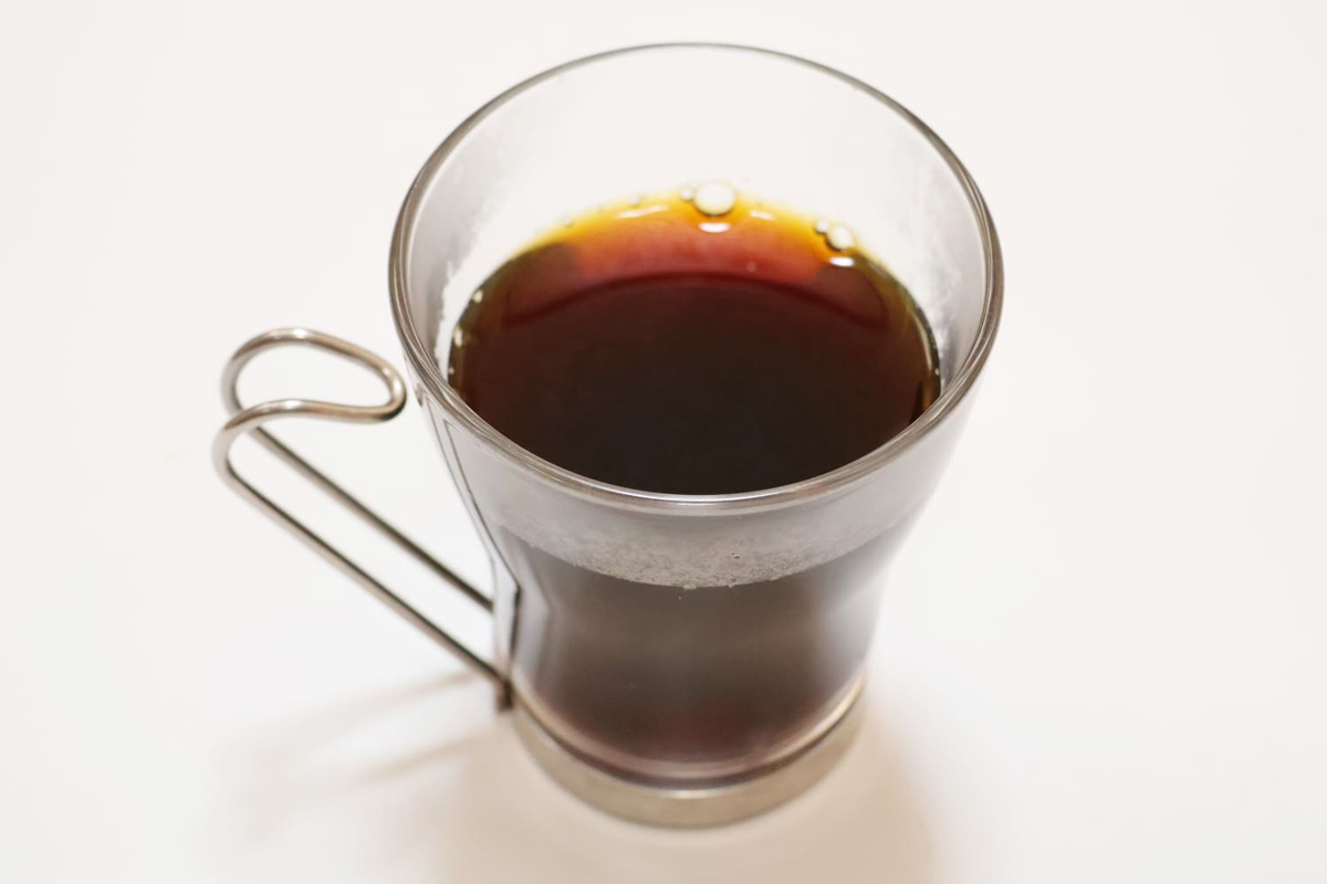 デカフェ豆でも普通のコーヒーと同じようにおいしく飲めました