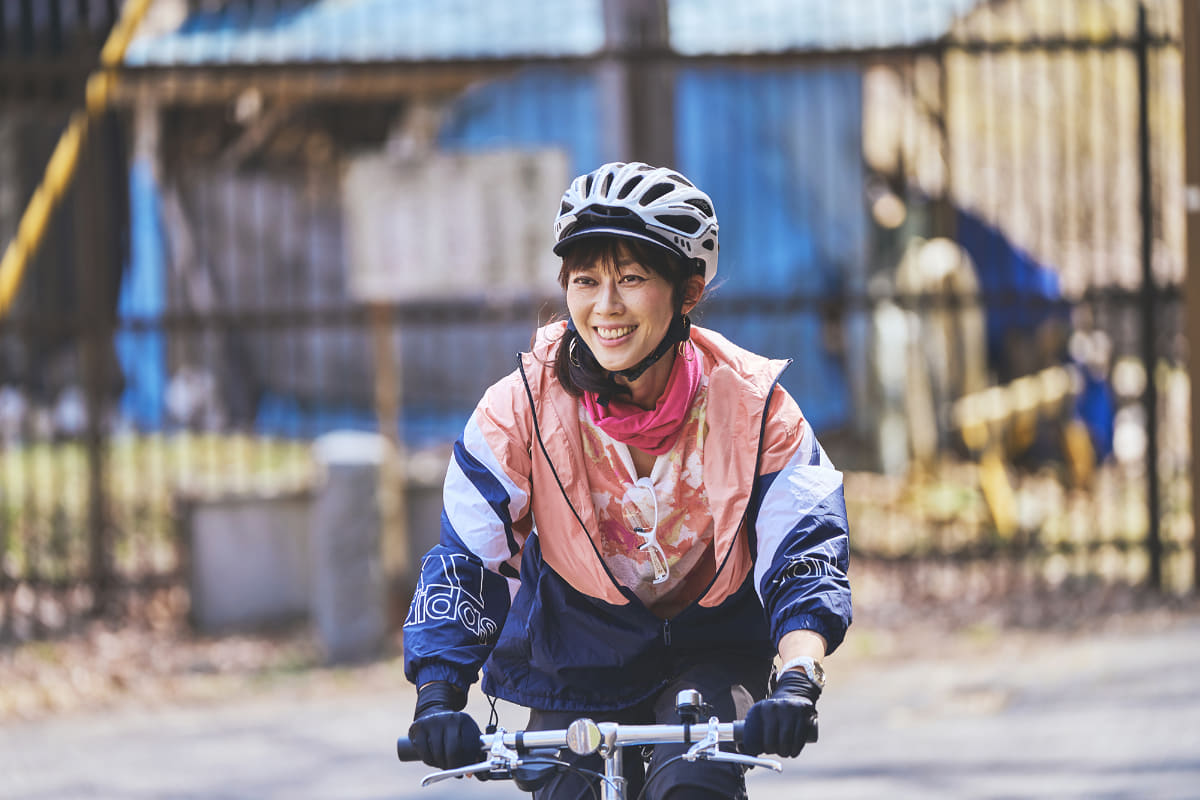 サイクルライフナビゲーターの絹代さん