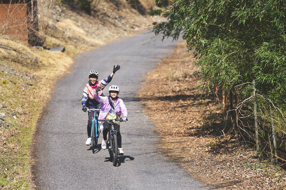 e-bikeなら山道でも辛さを感じず、楽しさだけを味わえる