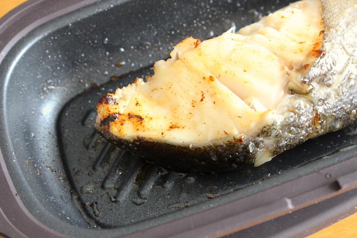 焼き目が付いて香ばしく、身もふっくらして美味しい!