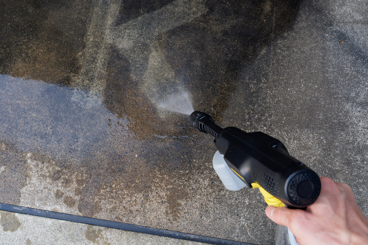 「K」という文字もはっきり書けるくらいのパワー