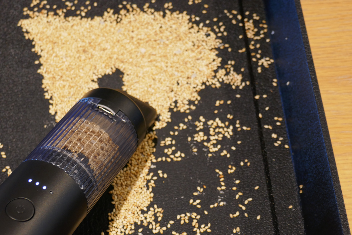 その分、ダストカップ容量は大きくない