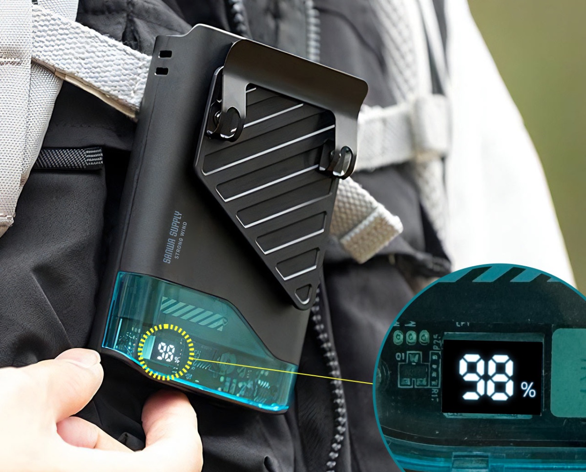 バッテリー残量がひと目でわかる