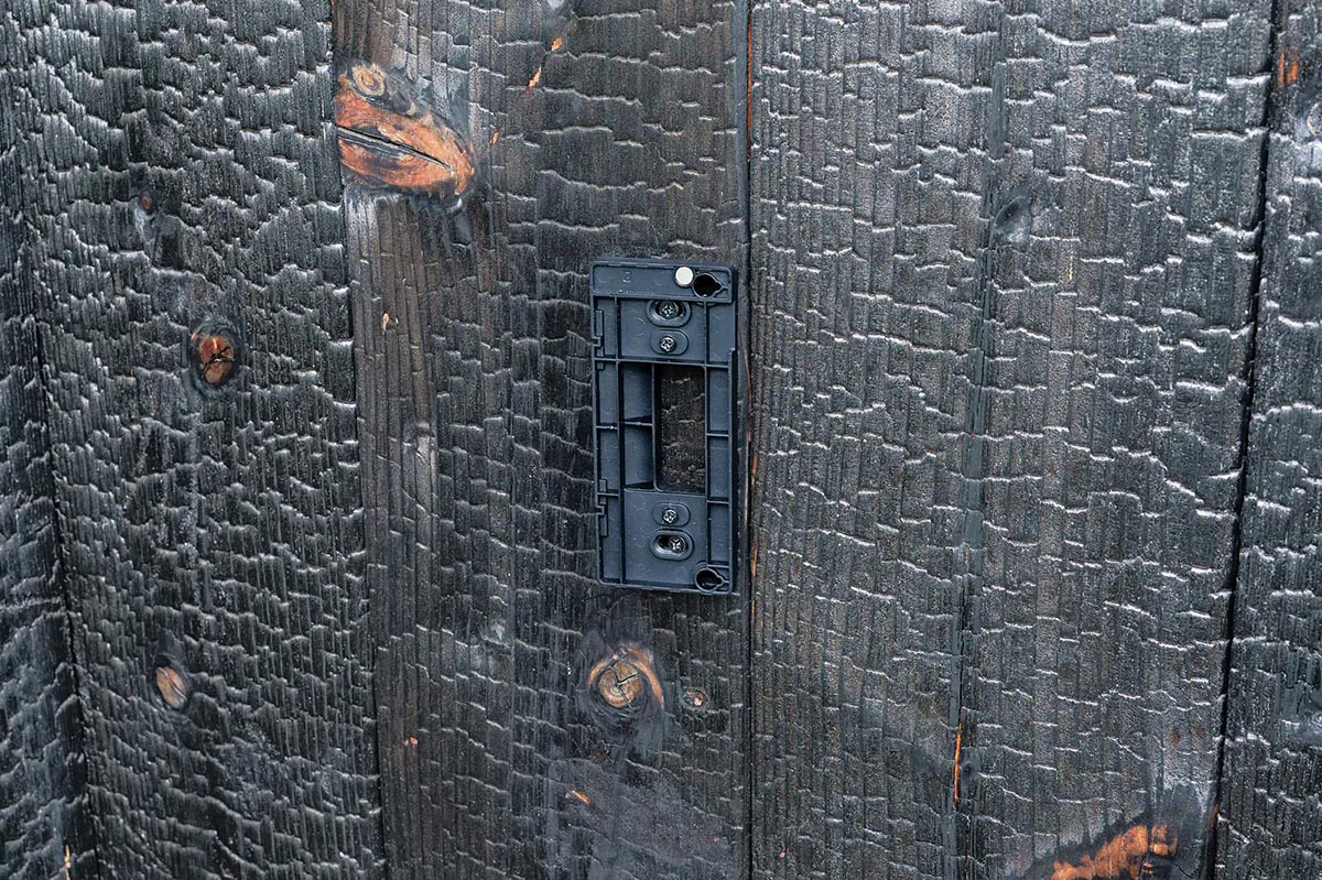 角度調整台を組み合わせた例。パーツを重ねる順番、向きなどに注意