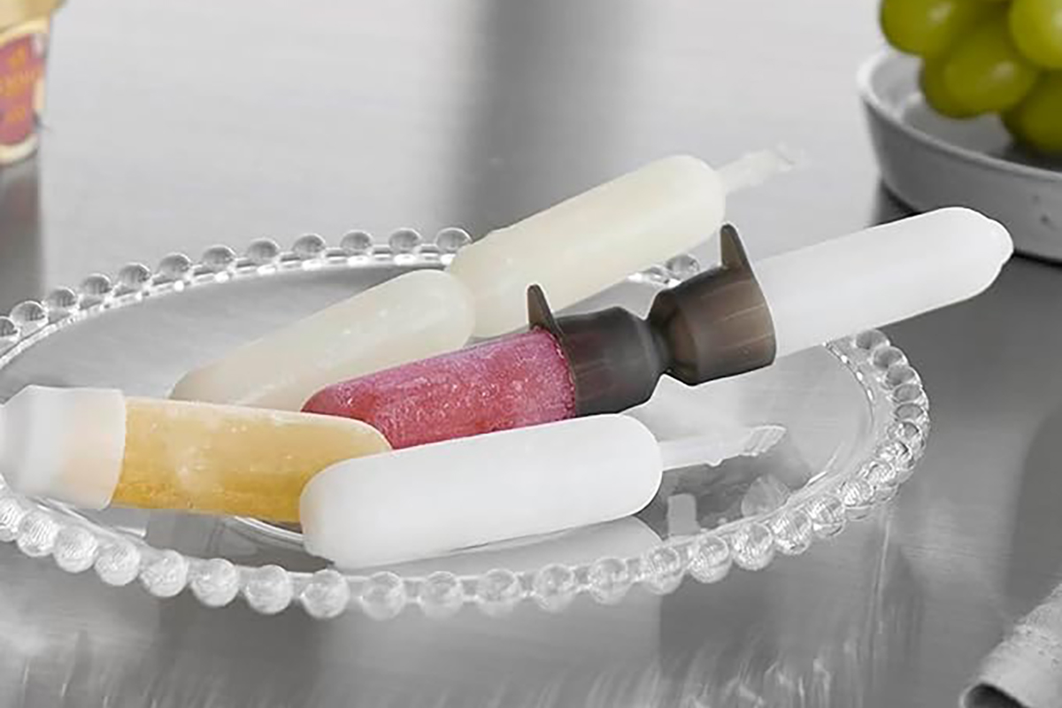 シリコーン折るポリジュースアイスカバー タワー 2色セット