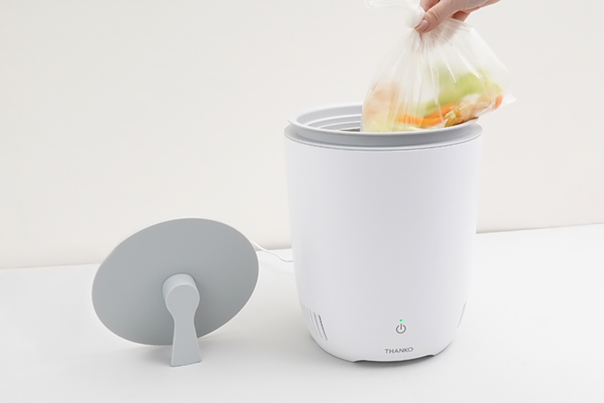 生ゴミを冷却することで雑菌の繁殖や腐敗臭の発生を抑える