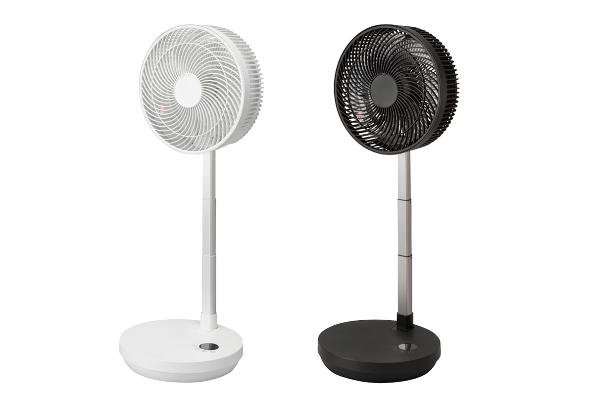 DCタイプ 折りたためるコードレス扇風機