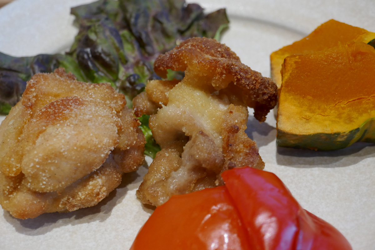 ヘルシオの定番、揚げないからあげ