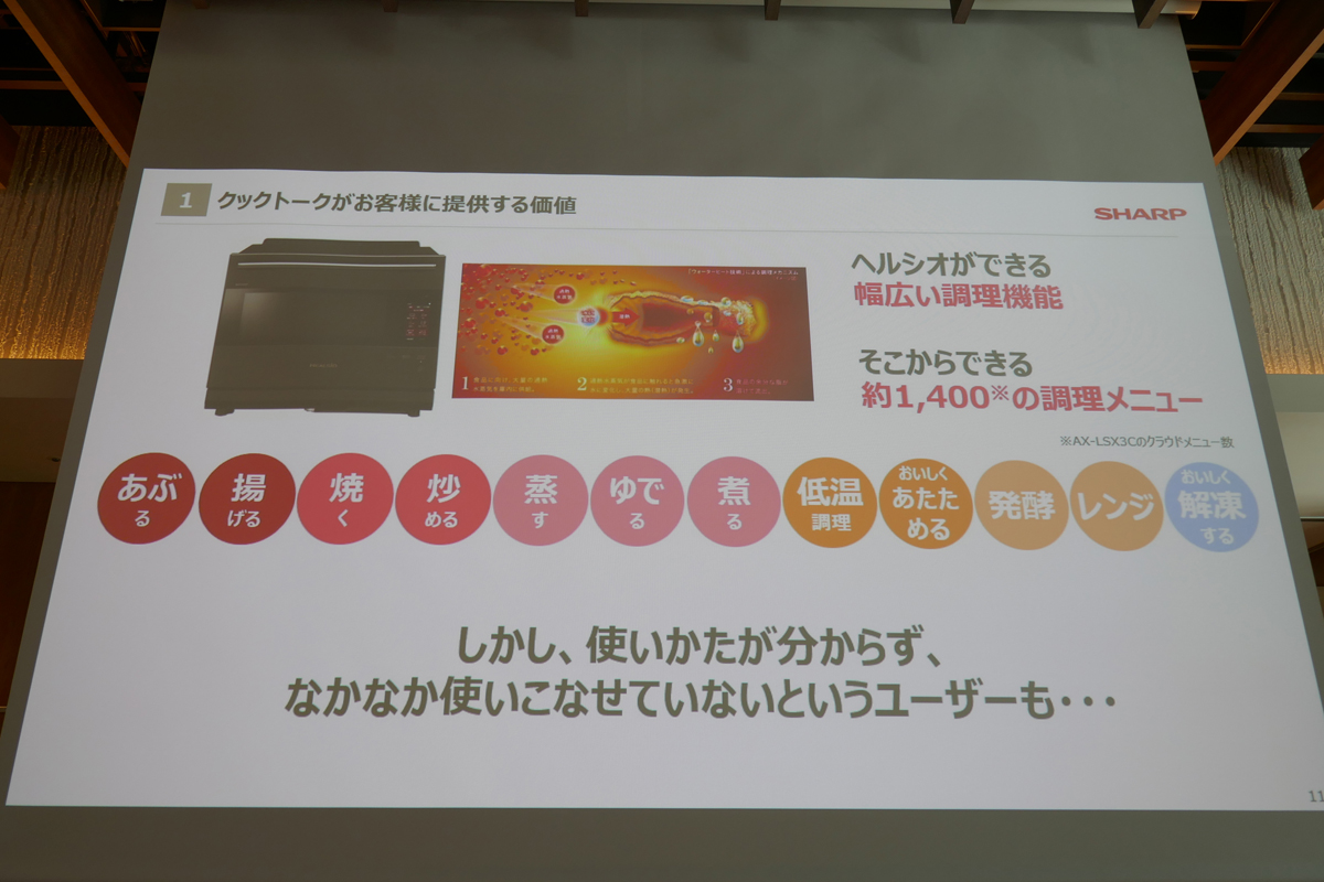 高機能なオーブンレンジを使いこなせないという声もあった