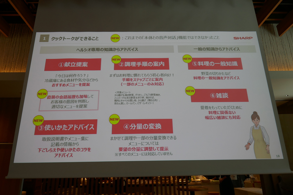 クックトークでできること