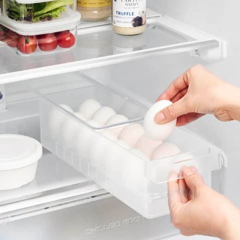 冷蔵庫中蓋付き卵ケース タワー