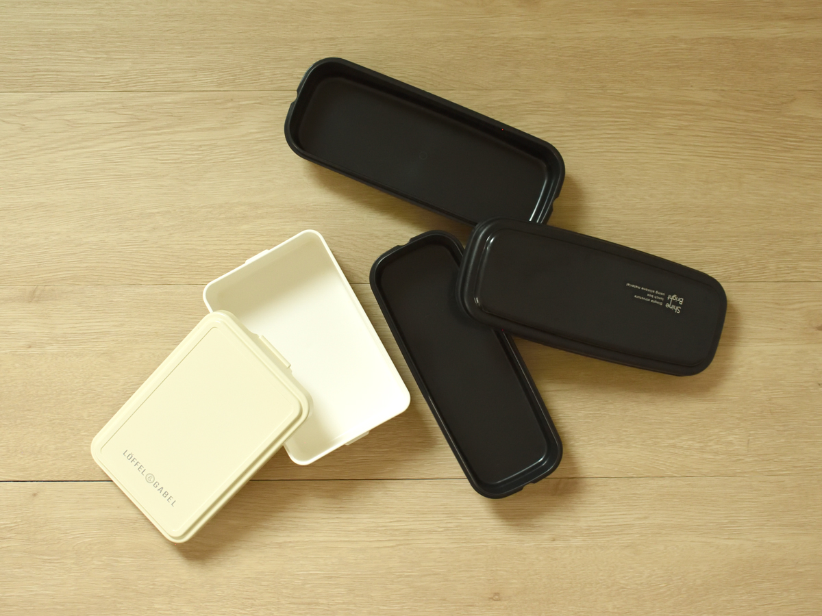 お弁当箱は清潔なものを使用し、微生物をつけないようにします