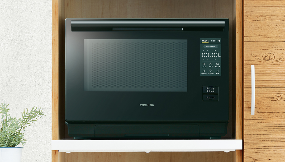 左右および背面ともに壁ピッタリに設置できる