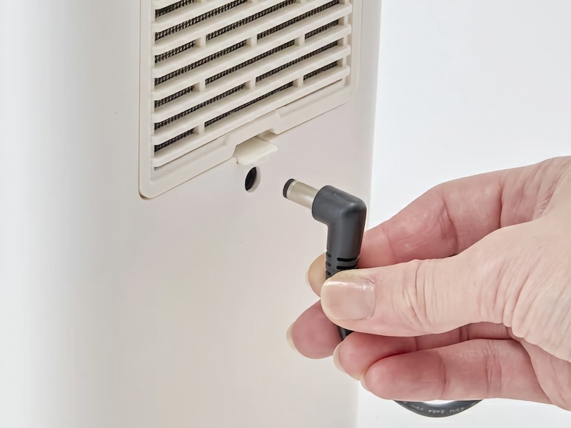 ACアダプターが付属