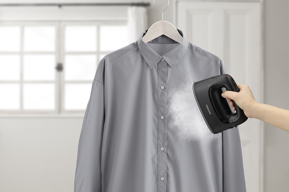 360度どの方向でも安定したスチーム噴射が可能となった