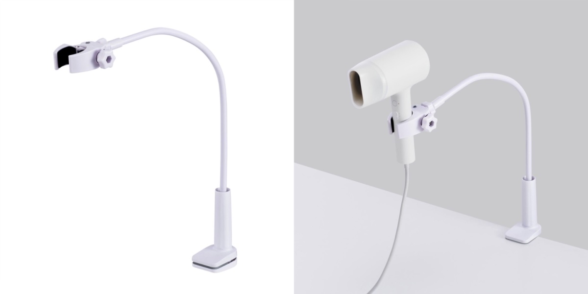 ドライヤースタンド(クランプ式/グースネックアーム)