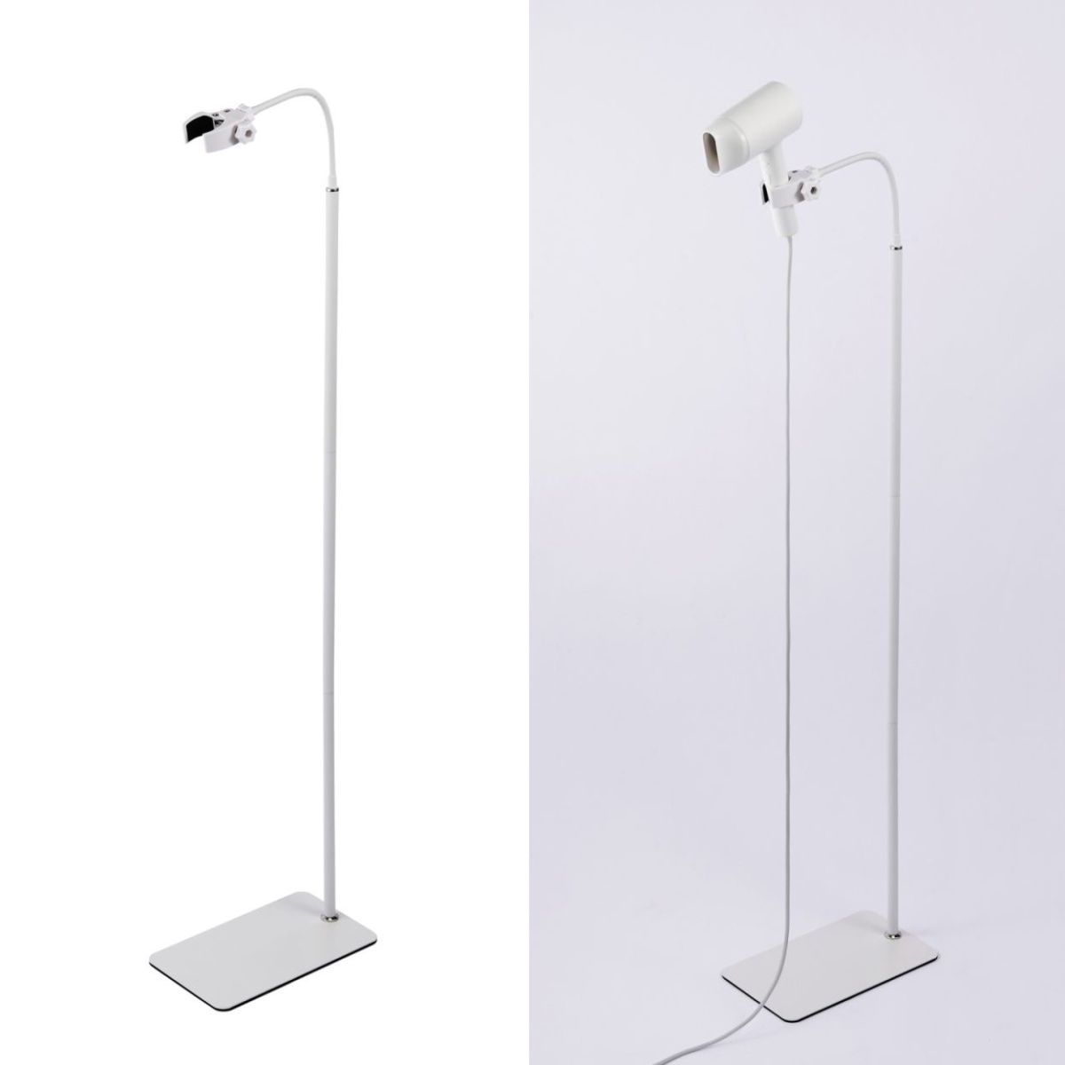 ドライヤースタンド(床置きタイプ/グースネックアーム)