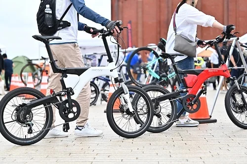 最新e-bikeなどが試乗できる